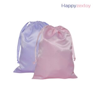 ถุงผ้าซาติน เก็บของเล่น